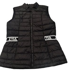 ZYIA Women's Quilted Black Vest